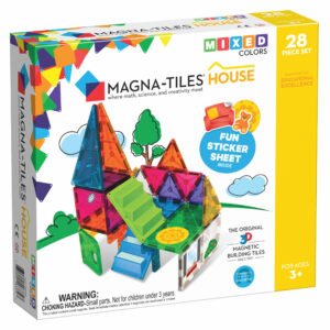 Magna-Tiles Μαγνητικό Παιχνίδι 28 κομματιών House