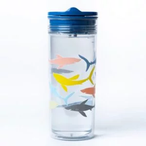 SlideCup Crystal 550 ml BPA FREE- Sharks