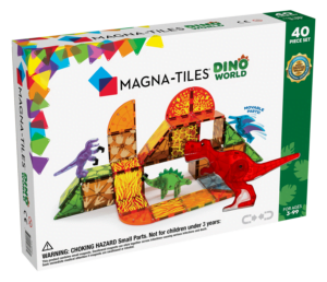 Magna-Tiles &Mu;&alpha;&gamma;&nu;&eta;&tau;&iota;&kappa;ό &Pi;&alpha;&iota;&chi;&nu;ί&delta;&iota; Dino World 40 &kappa;&omicron;&mu;&mu;&alpha;&tau;&iota;ώ&nu;