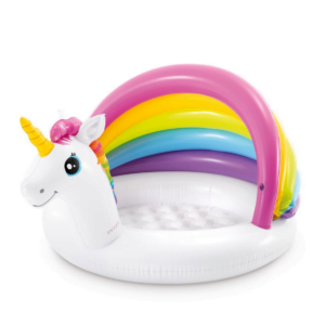 Intex Πισίνα Unicorn baby με Μερική Ηλιοπροστασία- 127cm