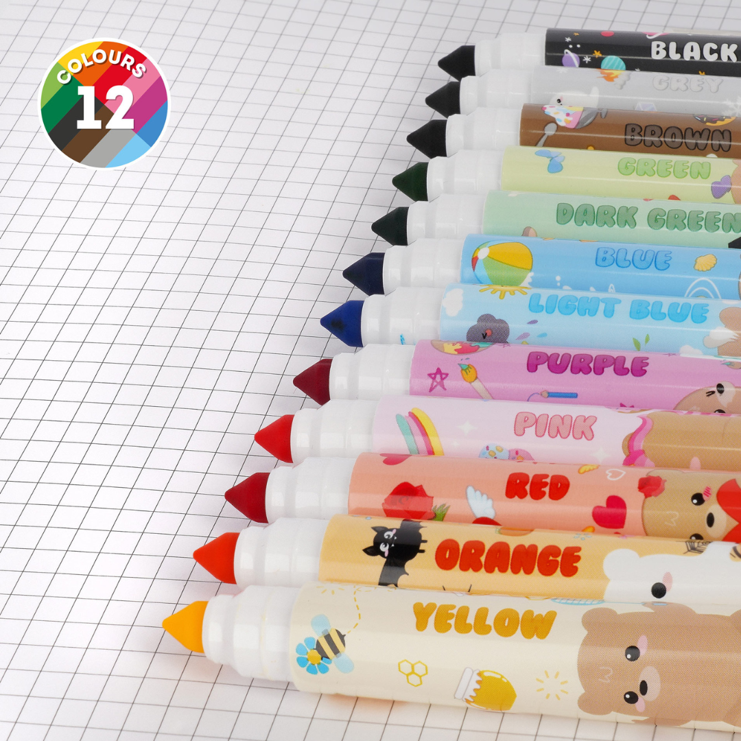 legami-markadoroi-set-of-12-teddy-friends-colors